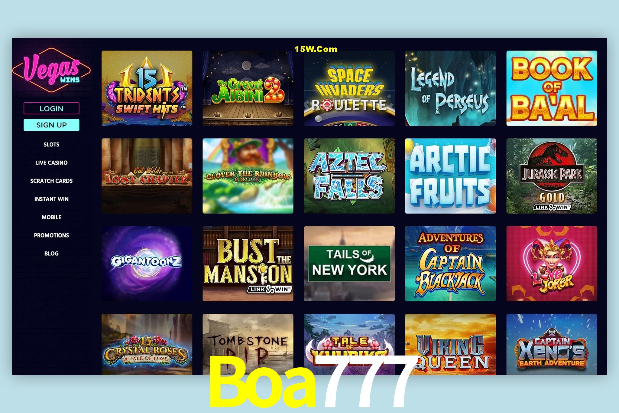 Live Casino Boa777